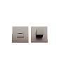 Завертки сантехнические Завертка сантехническая Code Deco WC-3016-GRF 